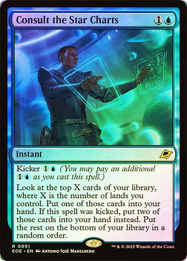 Consult the Star Charts (EOE) (51) / Foil