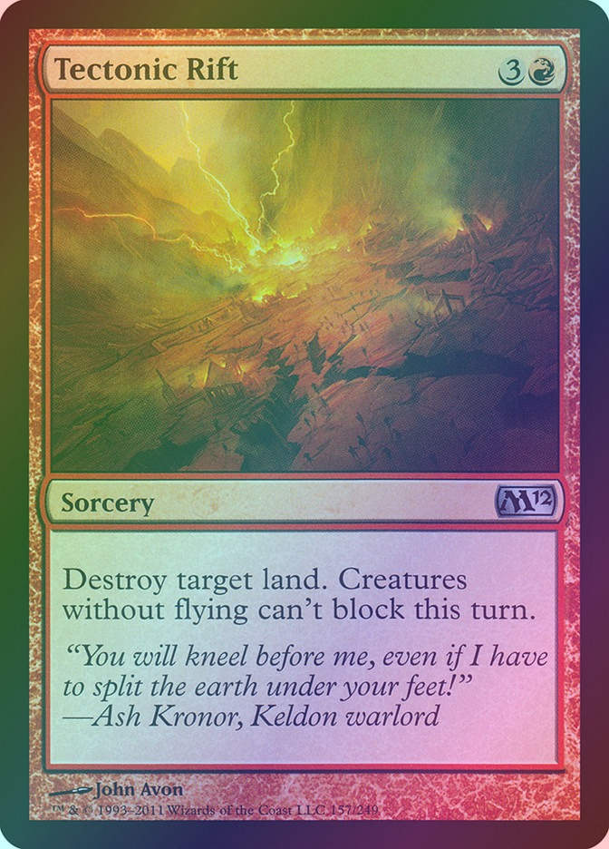 Tectonic Rift (M12) (157) / Foil