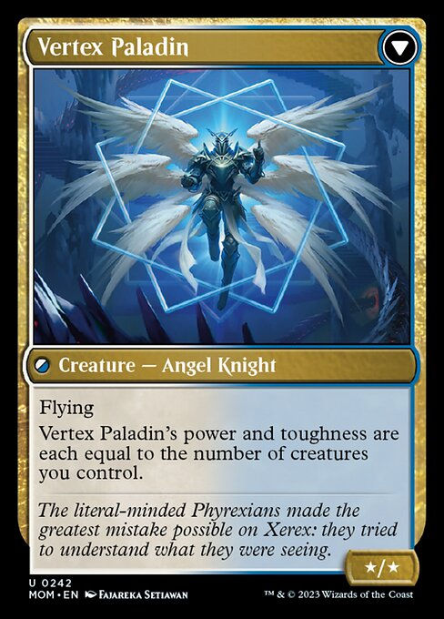 Invasion of Xerex // Vertex Paladin (mom) — cara 2 de 2