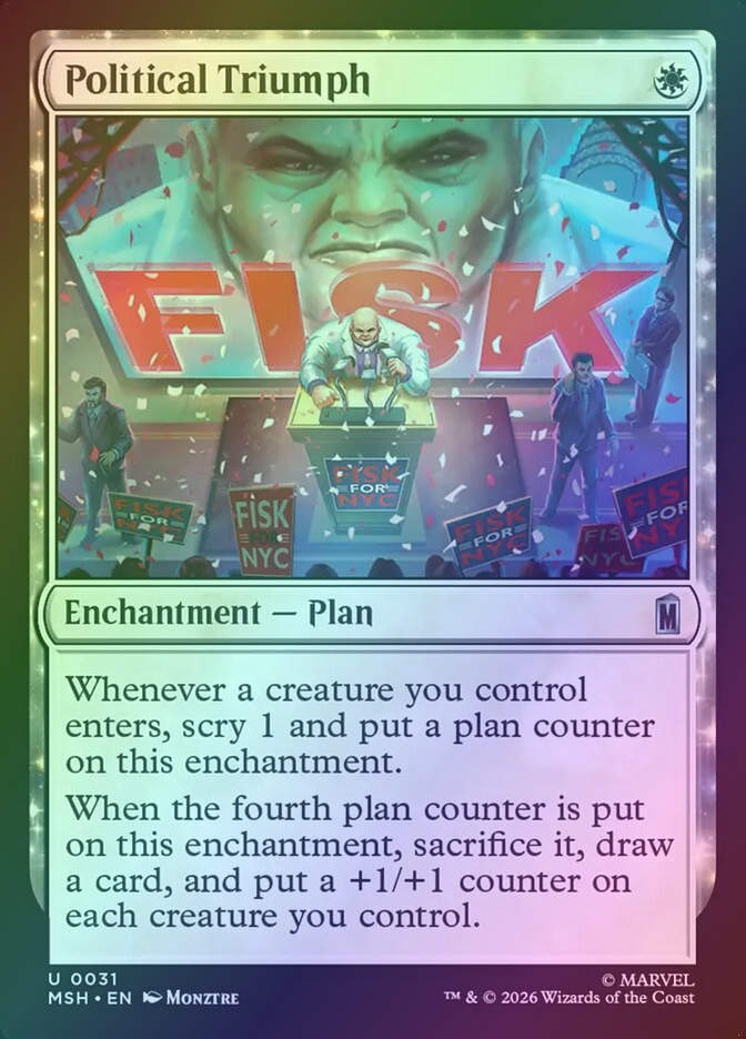 Political Triumph (MSH) (31) / Foil