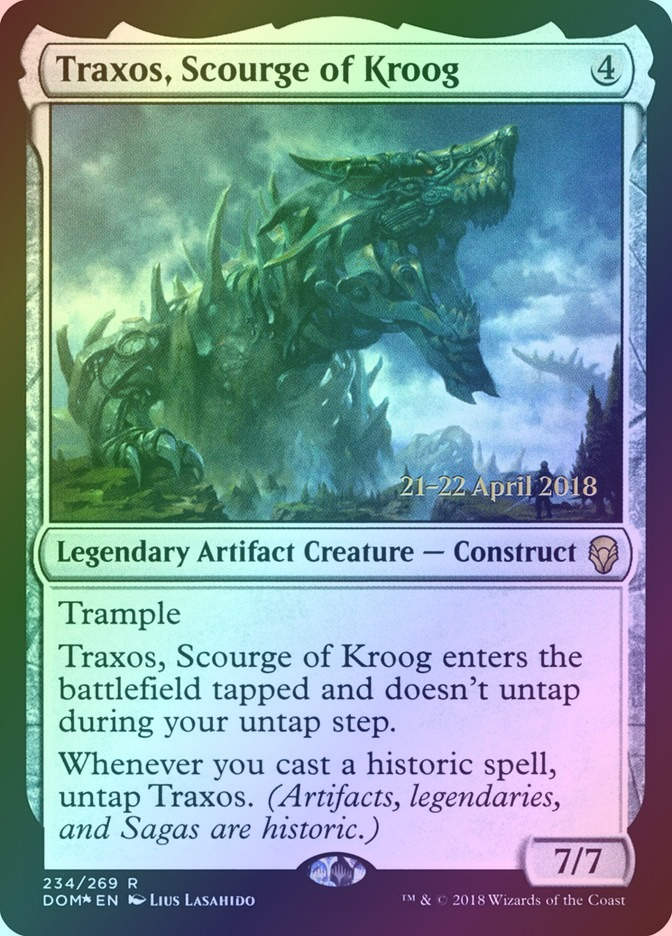 Traxos, Scourge of Kroog (PDOM) (234s) / Foil