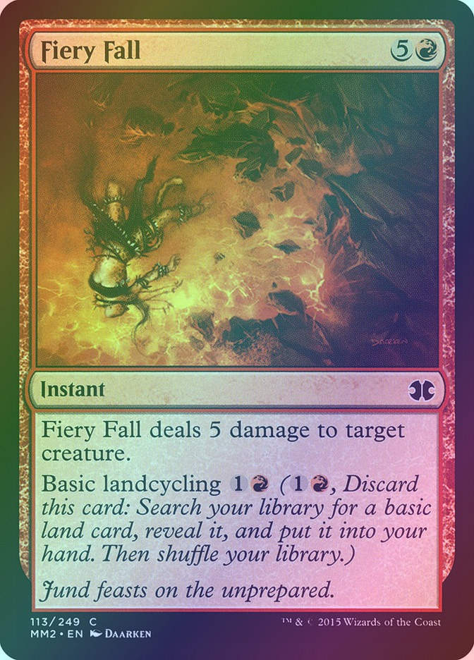 Fiery Fall (MM2) (113) / Foil