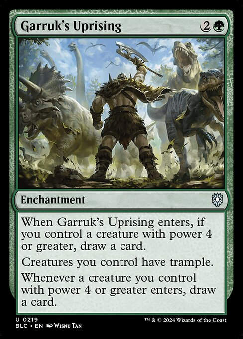 Garruk's Uprising (blc) (219)