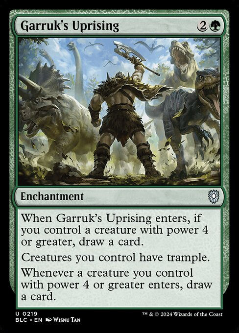Garruk's Uprising (blc) (219)
