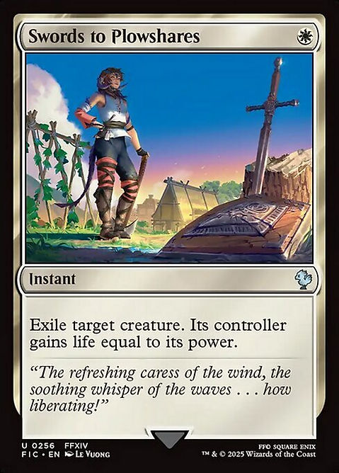 Swords to Plowshares (FIC) (256) | MTG Wolf México