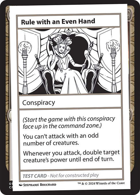 Rule with an Even Hand (MB2) (269)