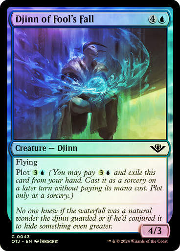 Djinn of Fool's Fall (otj) (43) / Foil