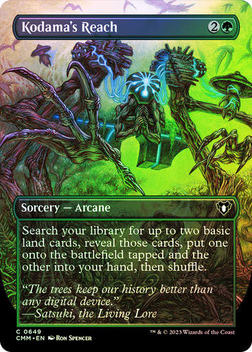 Kodama's Reach (cmm) / Borderless / Foil