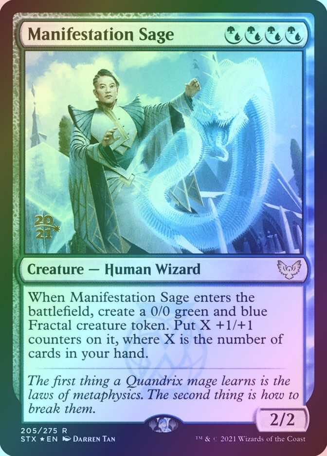 Manifestation Sage (PSTX) (205s) / Foil