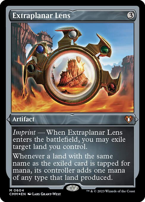 Extraplanar Lens (cmm) / Foil Etched