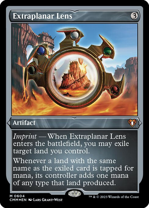 Extraplanar Lens (cmm) / Foil Etched