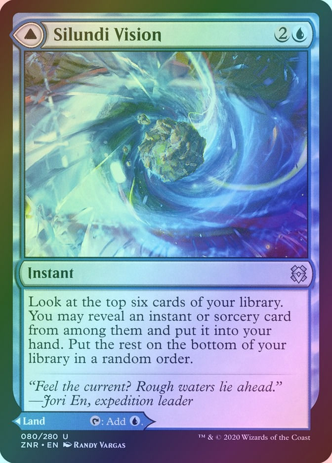 Silundi Vision // Silundi Isle (ZNR) (80) / Foil — cara 1 de 2