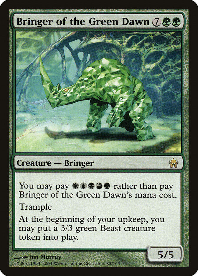 Bringer of the Green Dawn (5DN) (83) / Foil