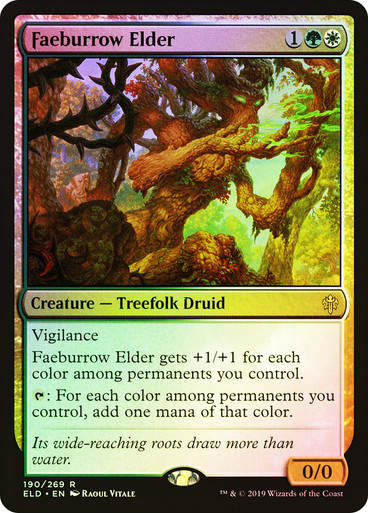 Faeburrow Elder (ELD) (190) / Foil