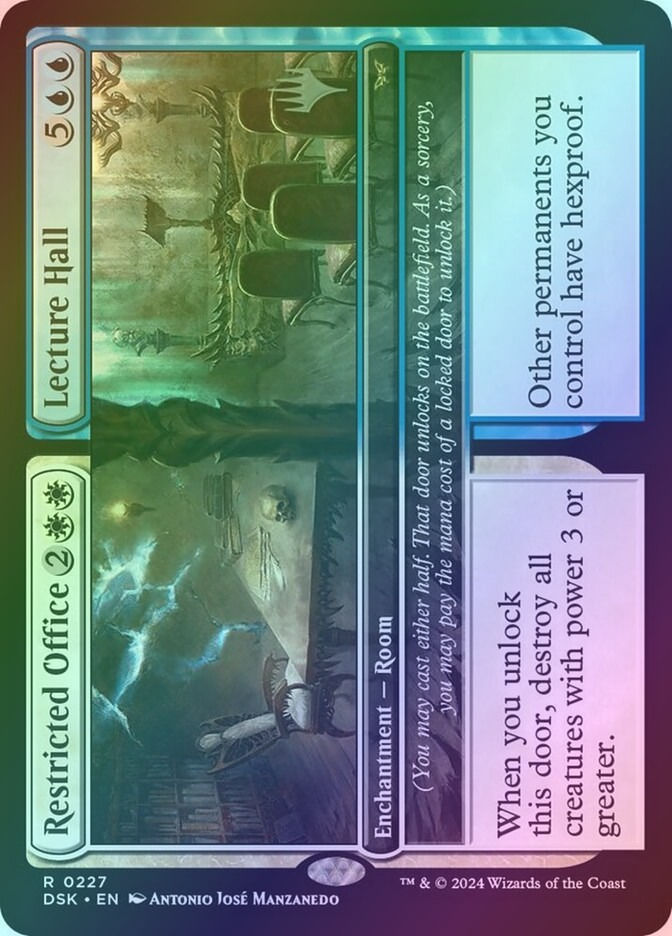 Restricted Office // Lecture Hall (PDSK) (227p) / Foil
