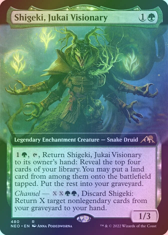 Shigeki, Jukai Visionary (NEO) (480) / Extended Art / Foil