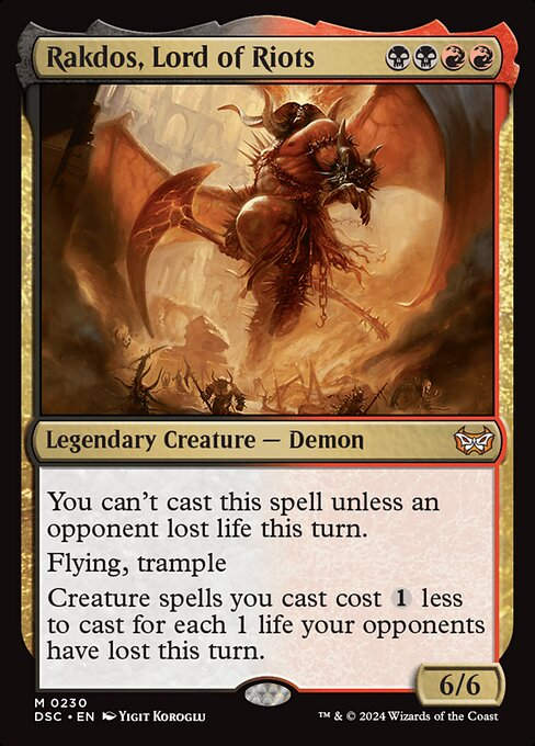 Rakdos, Lord of Riots (DSC) (230)
