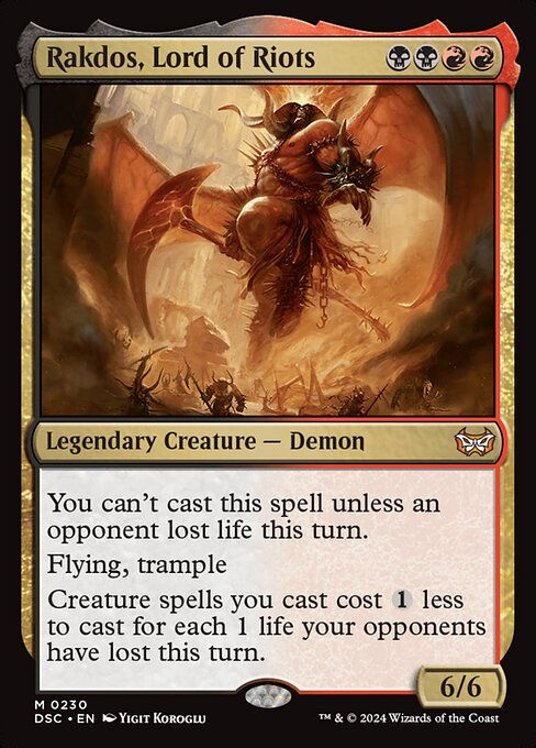 Rakdos, Lord of Riots (DSC) (230)