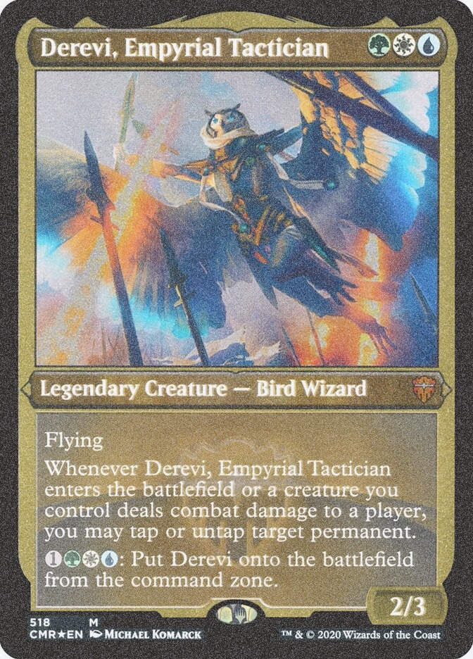 Derevi, Empyrial Tactician (CMR) (518) / Foil Etched