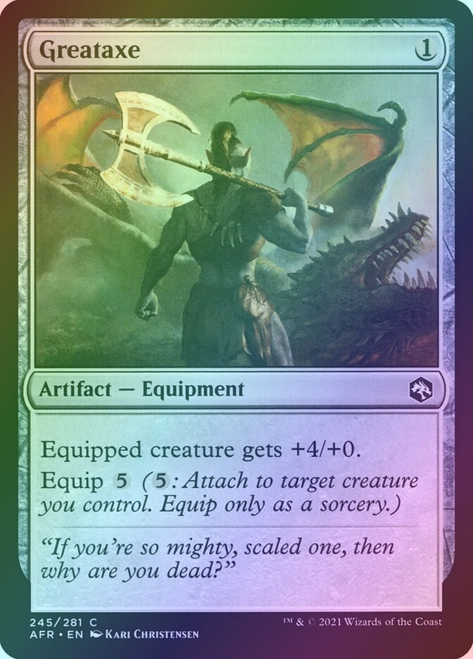 Greataxe (AFR) (245) / Foil