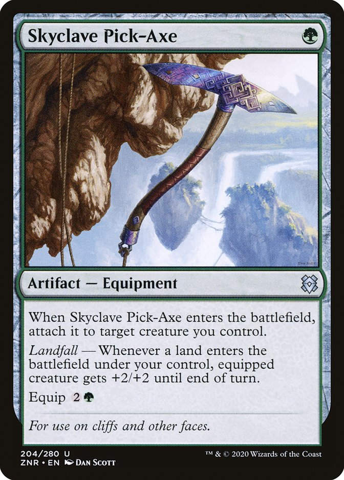 Skyclave Pick-Axe (ZNR) (204)