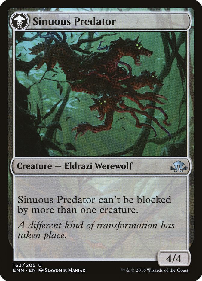 Kessig Prowler // Sinuous Predator (EMN) (163) — cara 2 de 2
