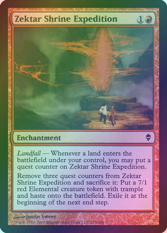 Zektar Shrine Expedition (ZEN) (155) / Foil