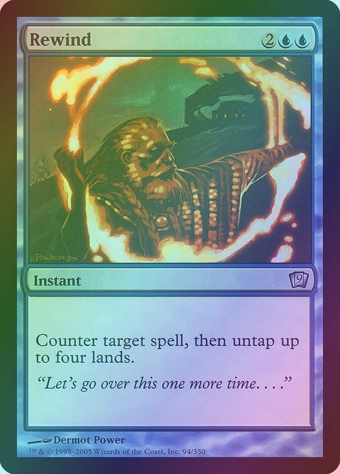 Rewind (9ED) (94★) / Foil