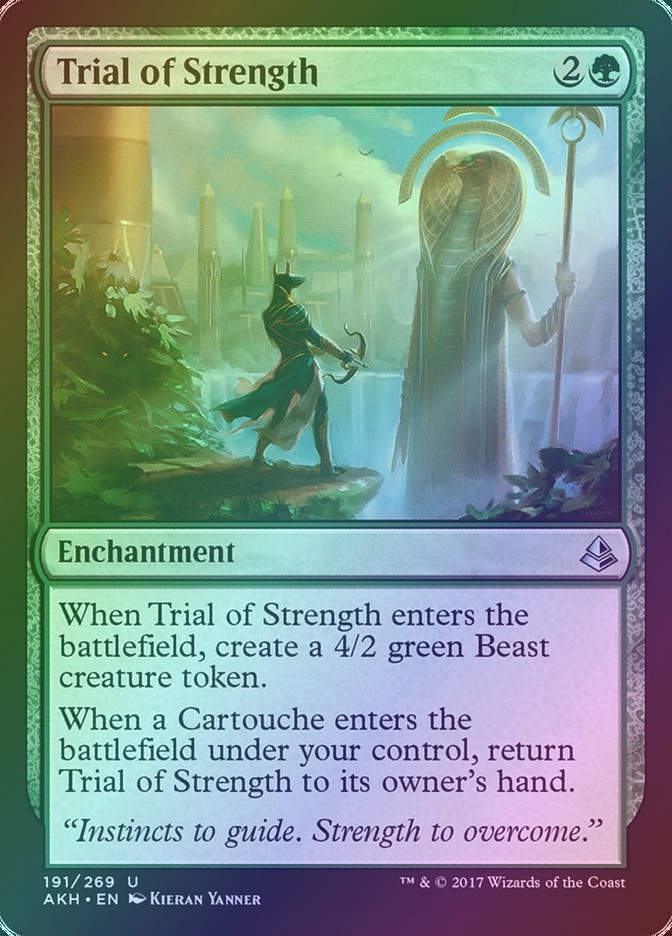 Trial of Strength (AKH) (191) / Foil