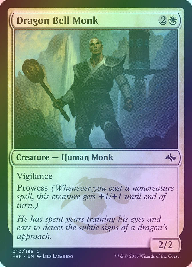 Dragon Bell Monk (FRF) (10) / Foil