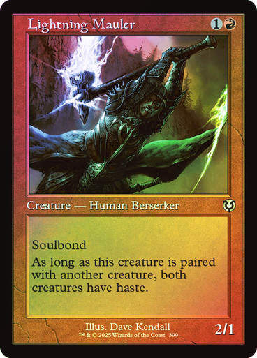 Lightning Mauler (INR) (399) / Foil Retro