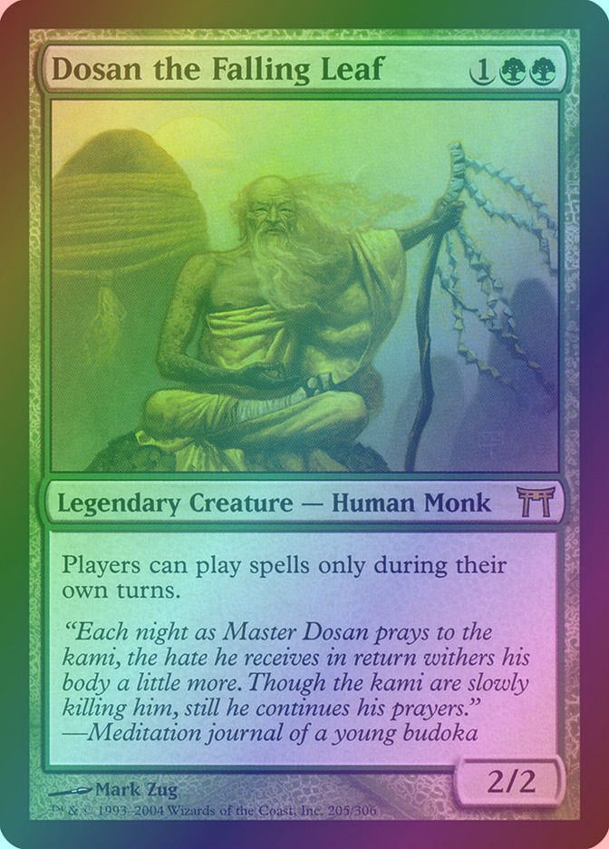 Dosan the Falling Leaf (CHK) (205) / Foil