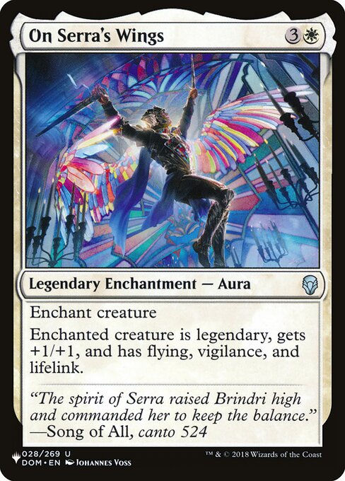On Serra's Wings (PLST) (DOM-28)