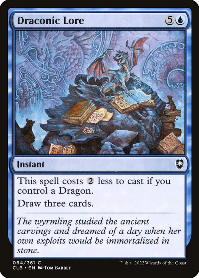 Draconic Lore (CLB) (64)