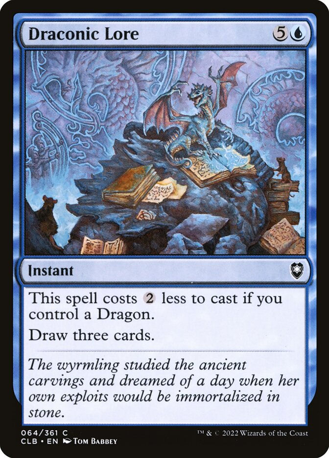Draconic Lore (CLB) (64)