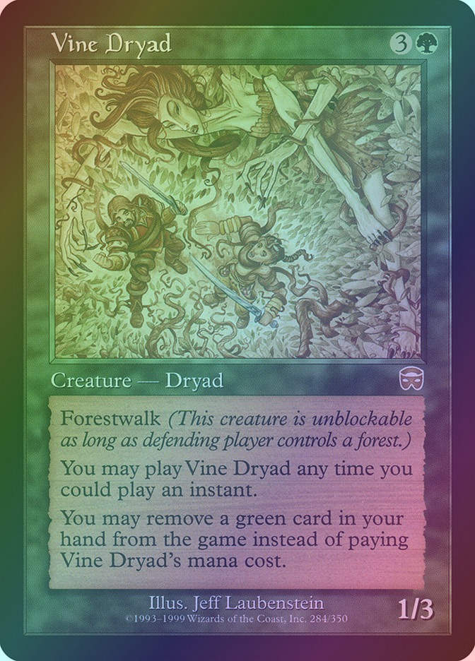 Vine Dryad (MMQ) (284) / Foil