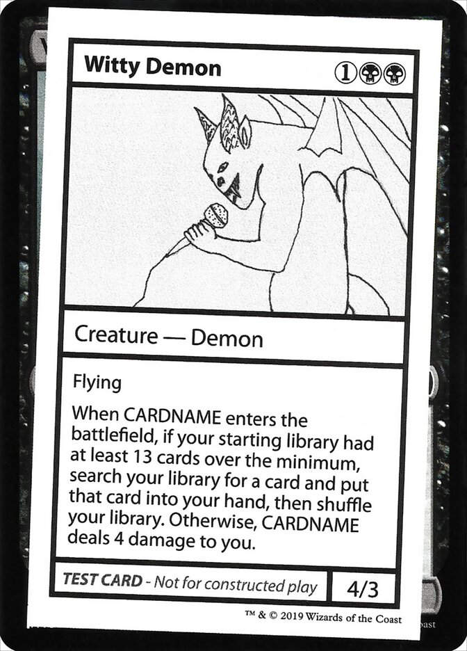 Witty Demon (CMB2) (50)