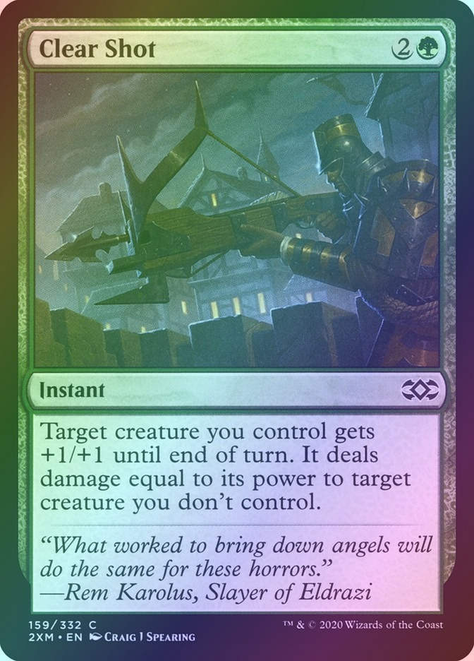 Clear Shot (2XM) (159) / Foil