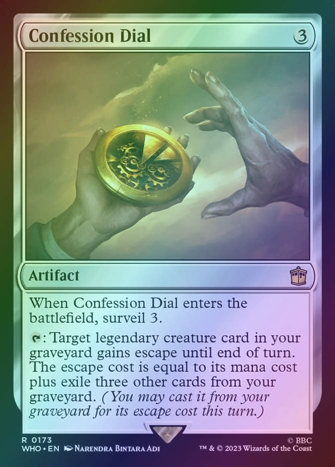 Confession Dial (WHO) (173) / Foil