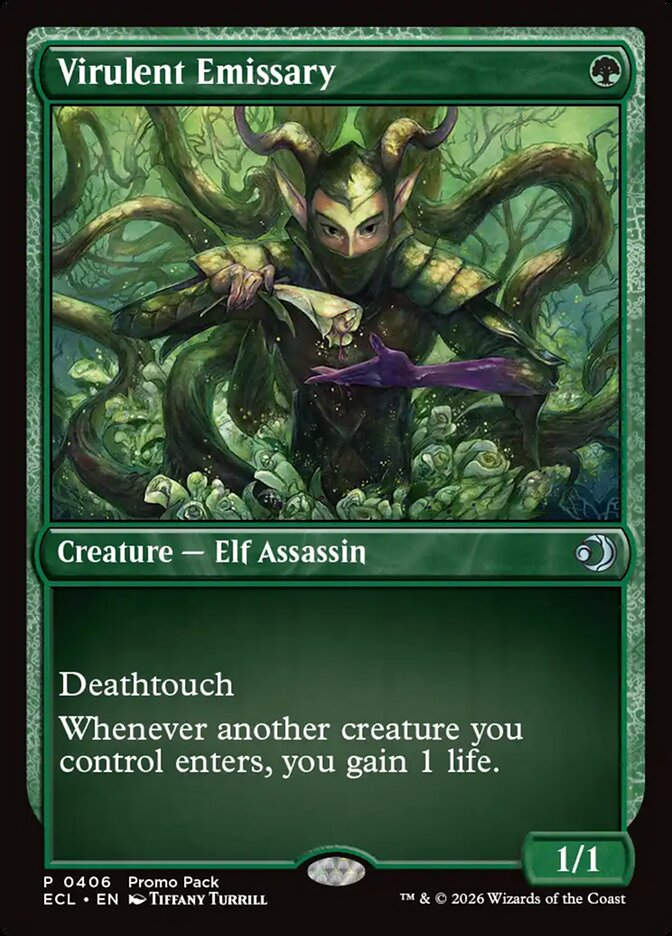 Virulent Emissary (ECL) (406) / Promo Pack / Foil