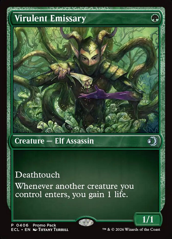 Virulent Emissary (ECL) (406) / Promo Pack / Foil
