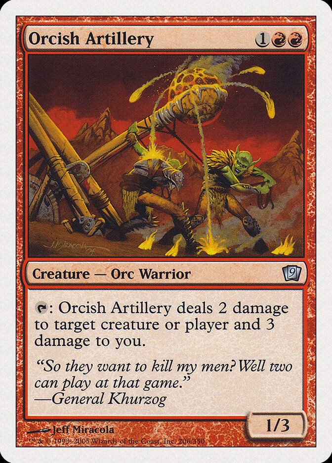Orcish Artillery (9ED) (206)