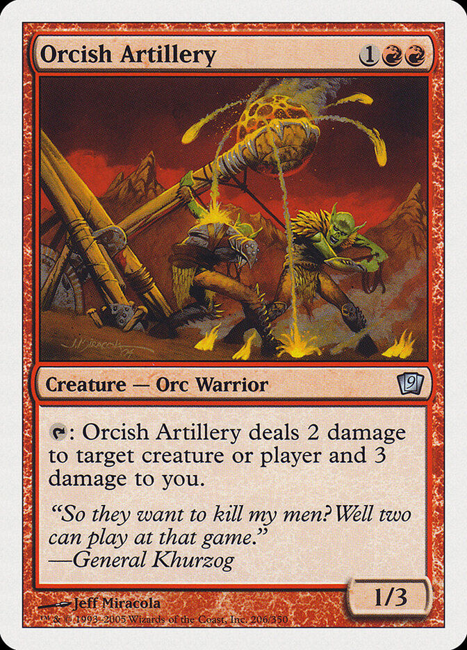 Orcish Artillery (9ED) (206)