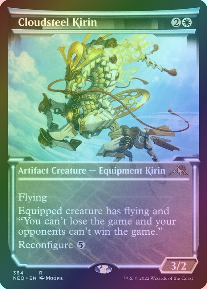 Cloudsteel Kirin (NEO) (364) / Showcase / Foil