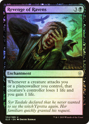Revenge of Ravens (ELD) (104) / Foil