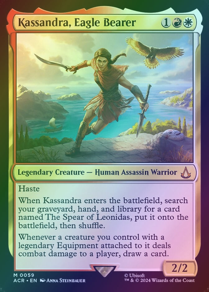 Kassandra, Eagle Bearer (ACR) (59) / Foil