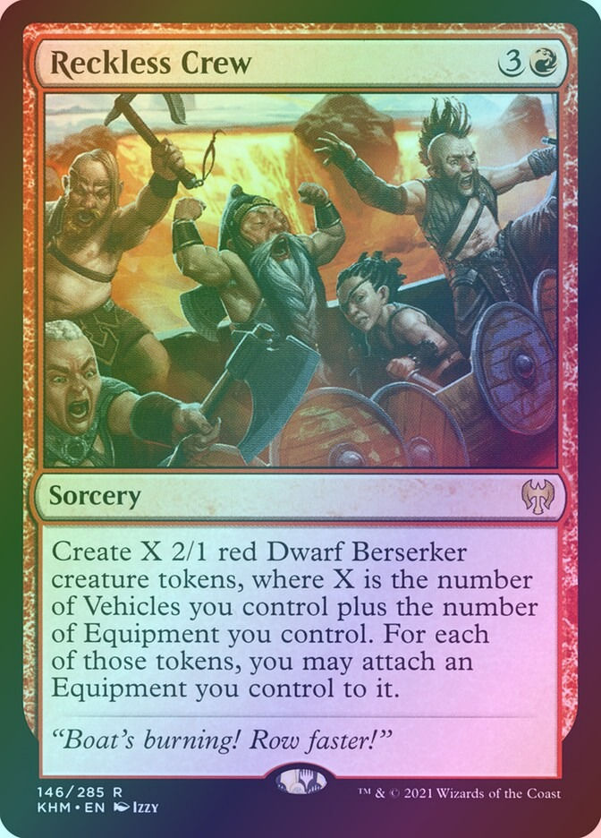 Reckless Crew (KHM) (146) / Foil