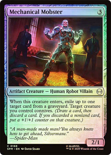 Mechanical Mobster (SPM) (168) / Foil