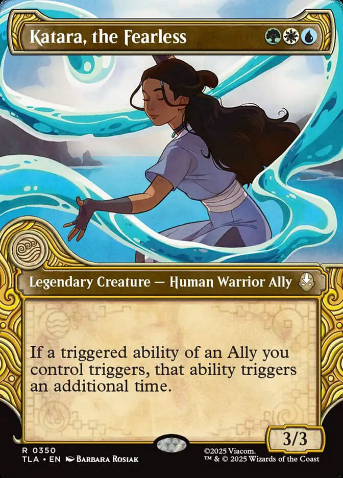 Katara, the Fearless (TLA) (350) / Borderless / Showcase