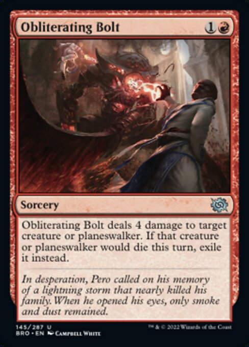 Obliterating Bolt (BRO)